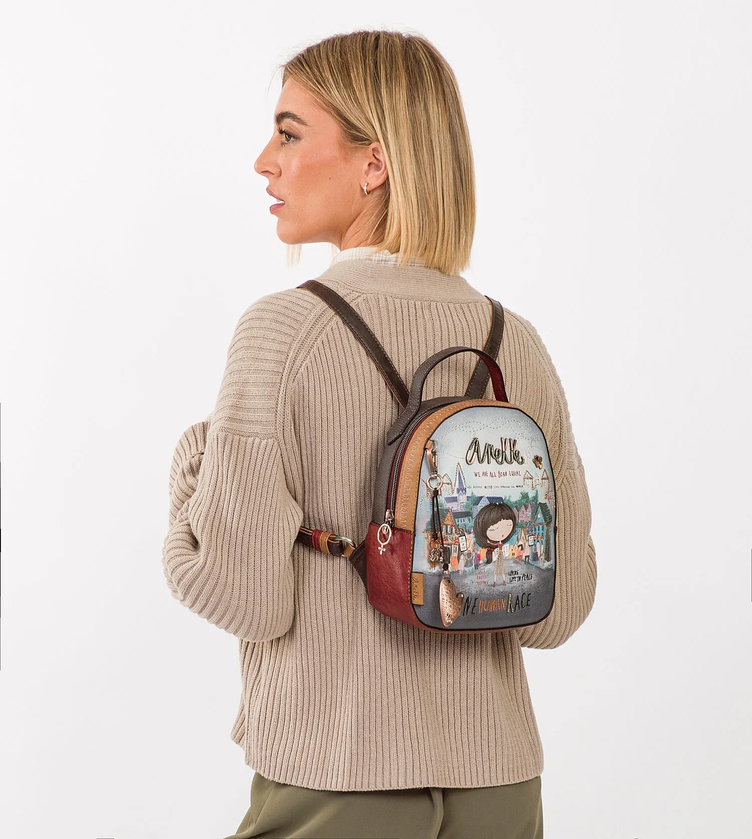 Voice printed backpack