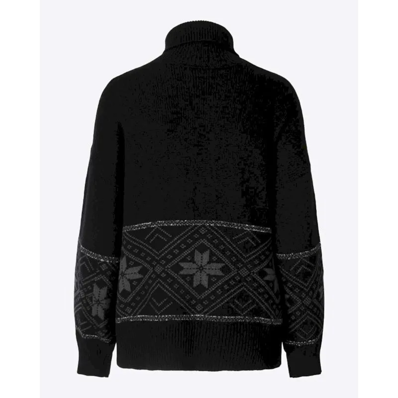 We Norwegians  Snowflake Zip Up - Pullover in lana merino - Donna