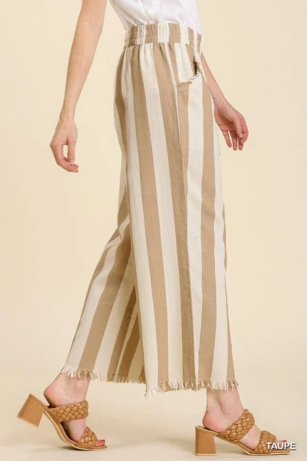 Wide Stripe Pant