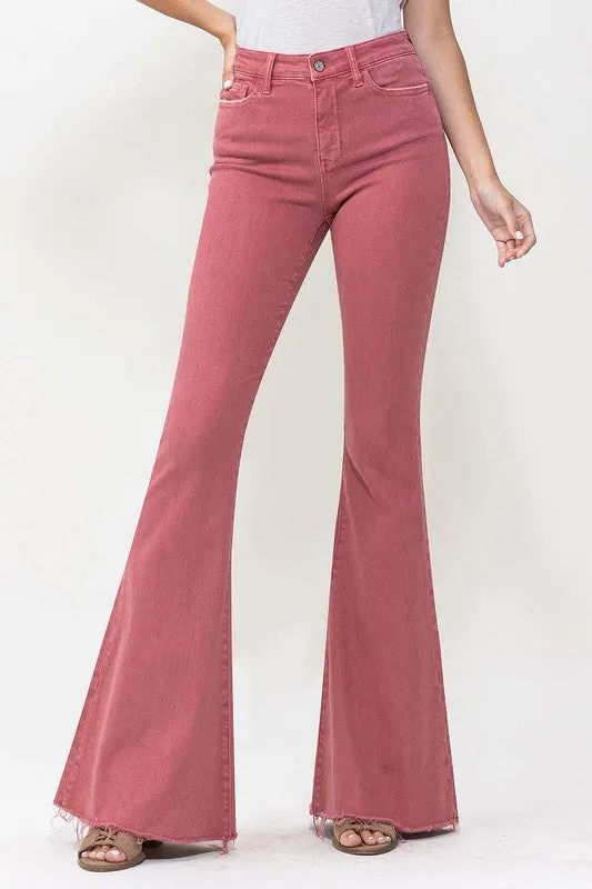 Winter Breeze High Rise Super Flare Jeans