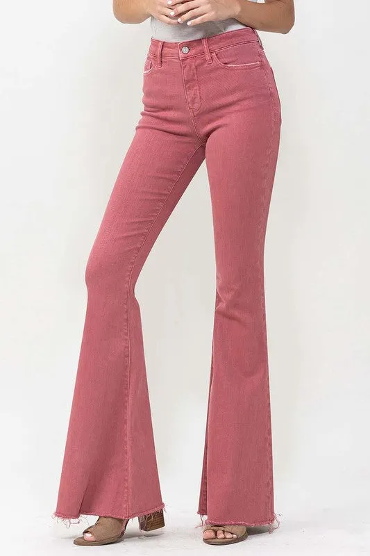 Winter Breeze High Rise Super Flare Jeans