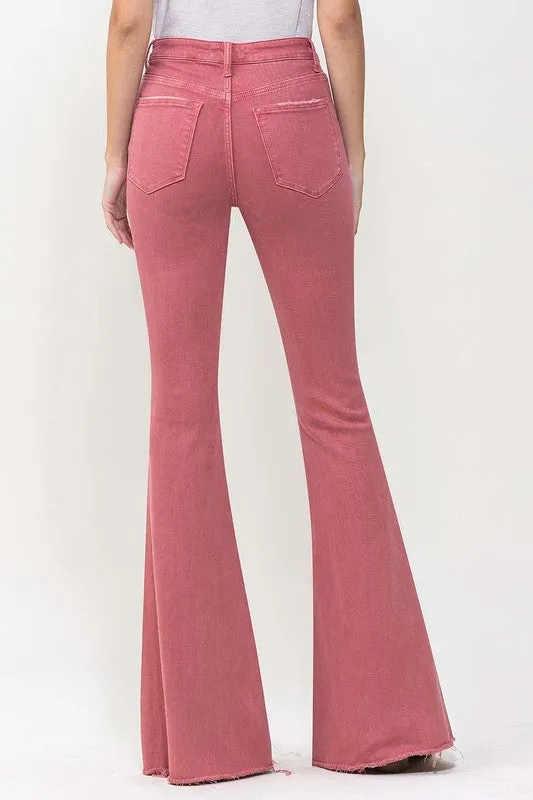 Winter Breeze High Rise Super Flare Jeans