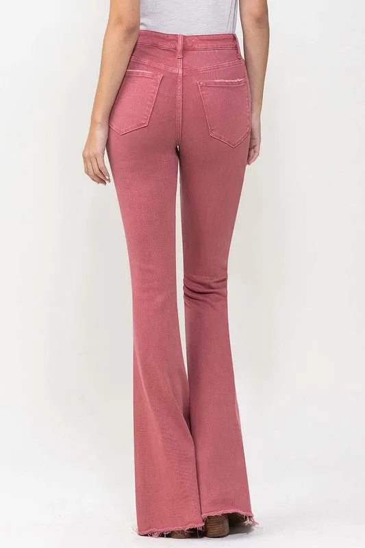 Winter Breeze High Rise Super Flare Jeans