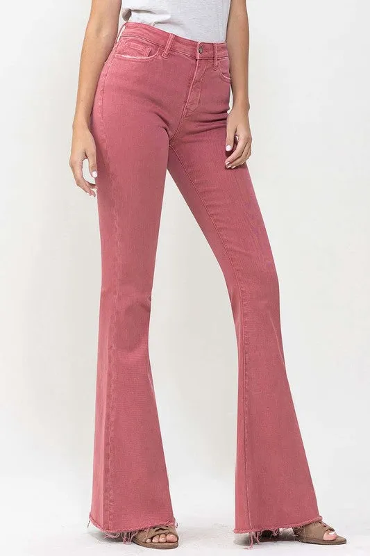 Winter Breeze High Rise Super Flare Jeans