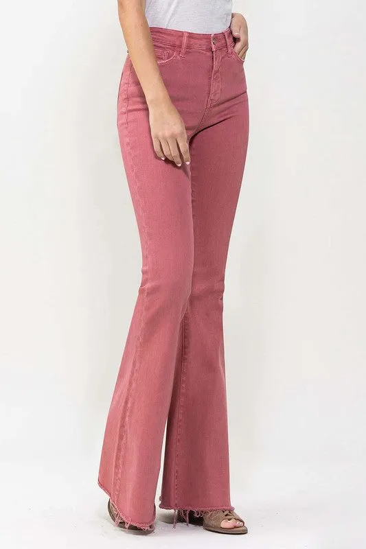 Winter Breeze High Rise Super Flare Jeans