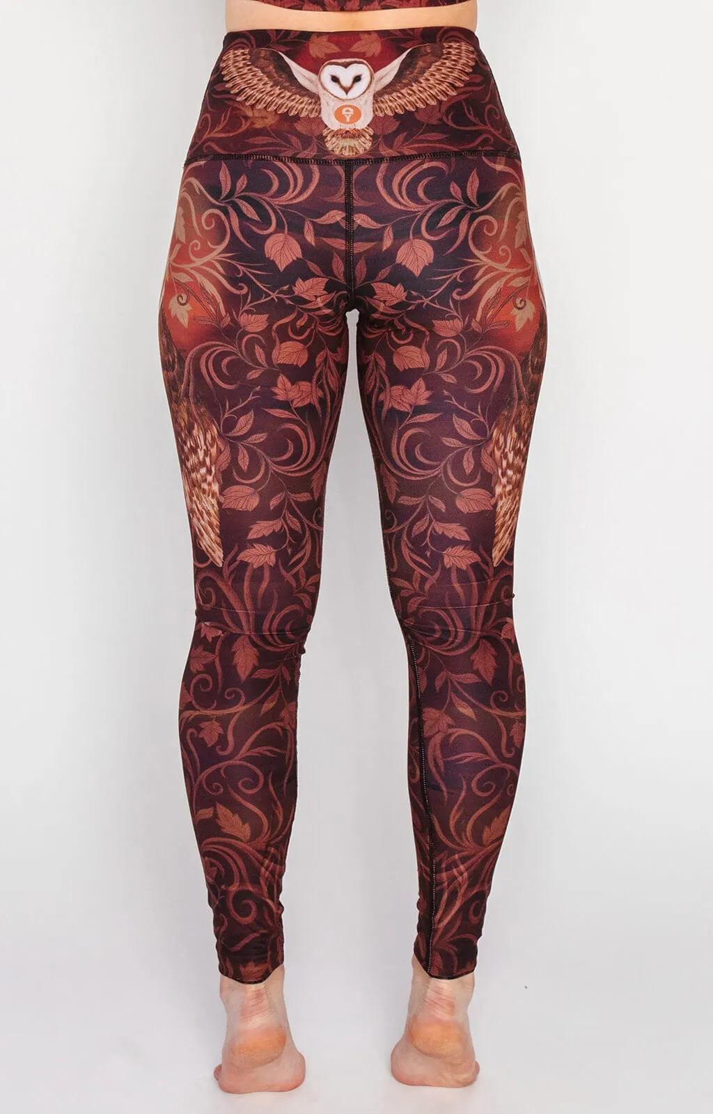 Wisdom Seeker Printed Yoga Leggings