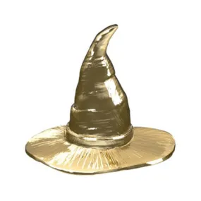 Witches Hat Threaded End in Gold