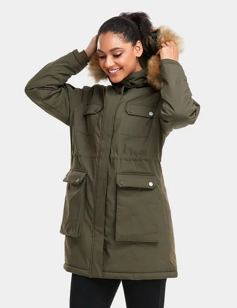 Women's Heated Thermolite® Parka (4 Heating Zones) - New Colors